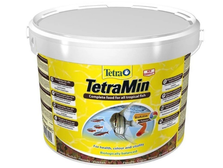 

Корм Tetra Min для аквариумных рыб в хлопьях 10 л
