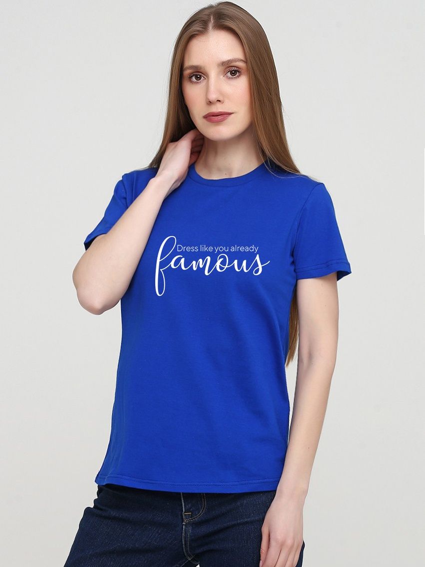 

Футболка Malta 18Ж425-17-П2 Famous М (44) Синяя