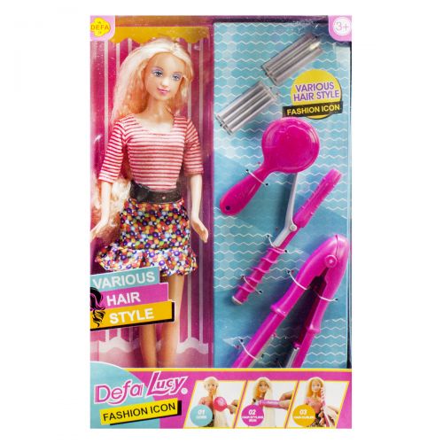 

Кукла Defa Lucy «Стилист» с аксессуарами подвижная (вид 1) (8381)