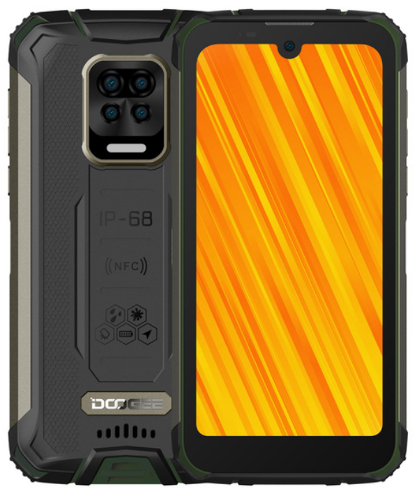 

Doogee S59 Pro 4/128 Gb green IP68, 5.71", Helio P22, 3G, 4G, NFC