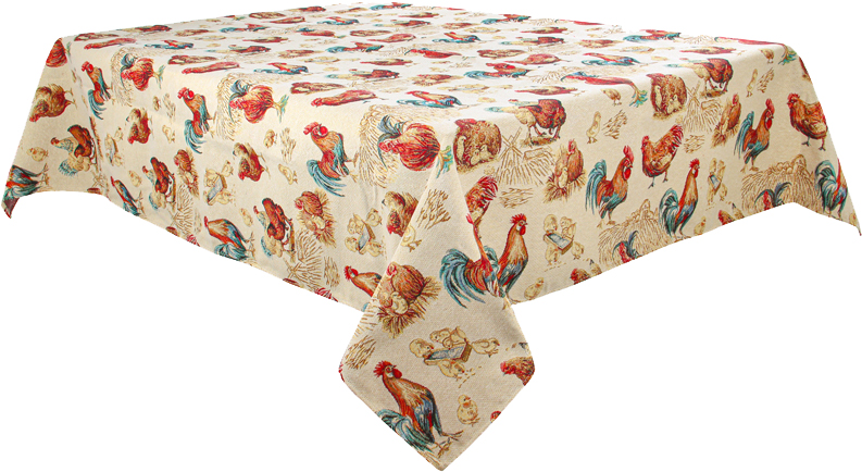 

Скатерть Lefard Home Textile Петухи 180х140 см (715-266)