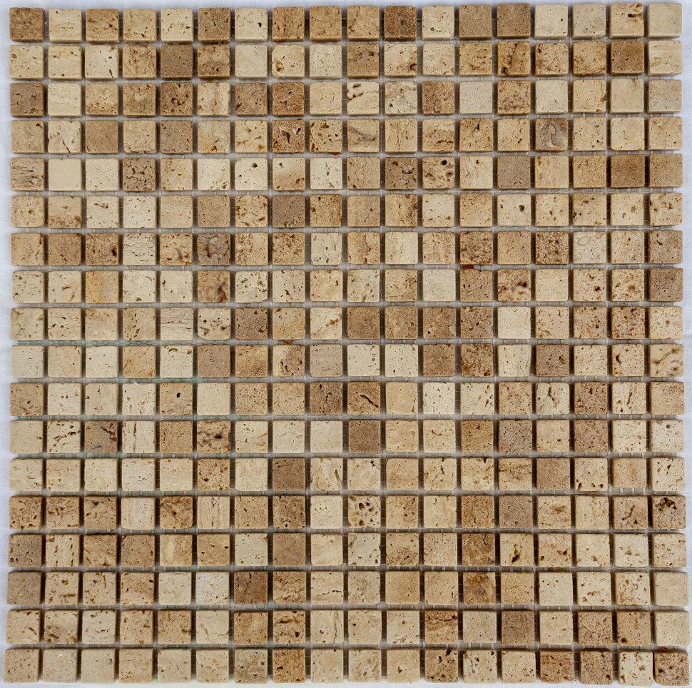 

Мозаика из травертина Стар.Валт. МКР-4СВ (305х305мм) Travertine Classic