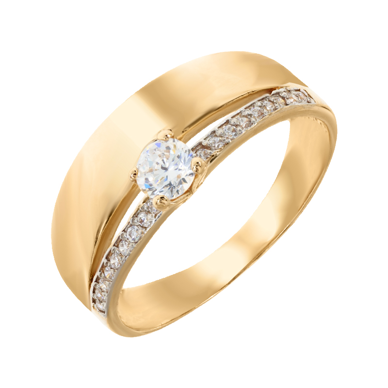 

Кольцо помолвочное Diamant к2621 18.5