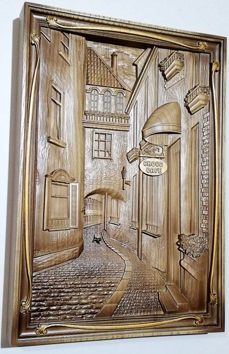 

Картина из дерева ART-3D-WOOD Прага-2