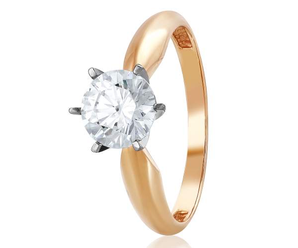 

Кольцо с камнем SWAROVSKI Zirconia, КД4138SW, 16.5 размер