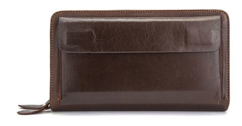 

Мужская барсетка с ремешком на руку Vintage 14915 Коричневая