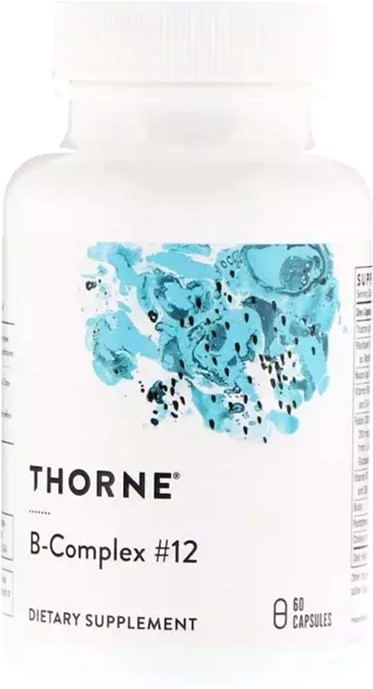 

Витамины Thorne Research В-Комплекс №12, B-Complex #12, 60 капсул (693749112037)