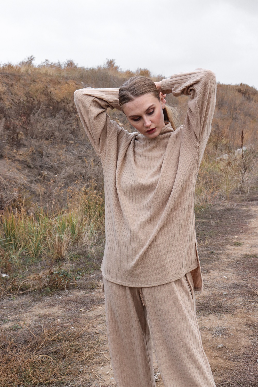 

Кофта теплый "рубчик" SKRIPKA onesize S240
