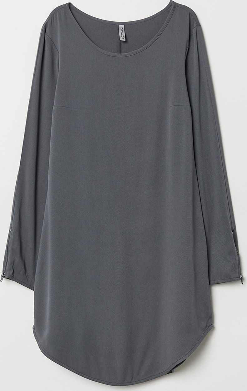 

Платье H&M 543310 44 Темно-серое