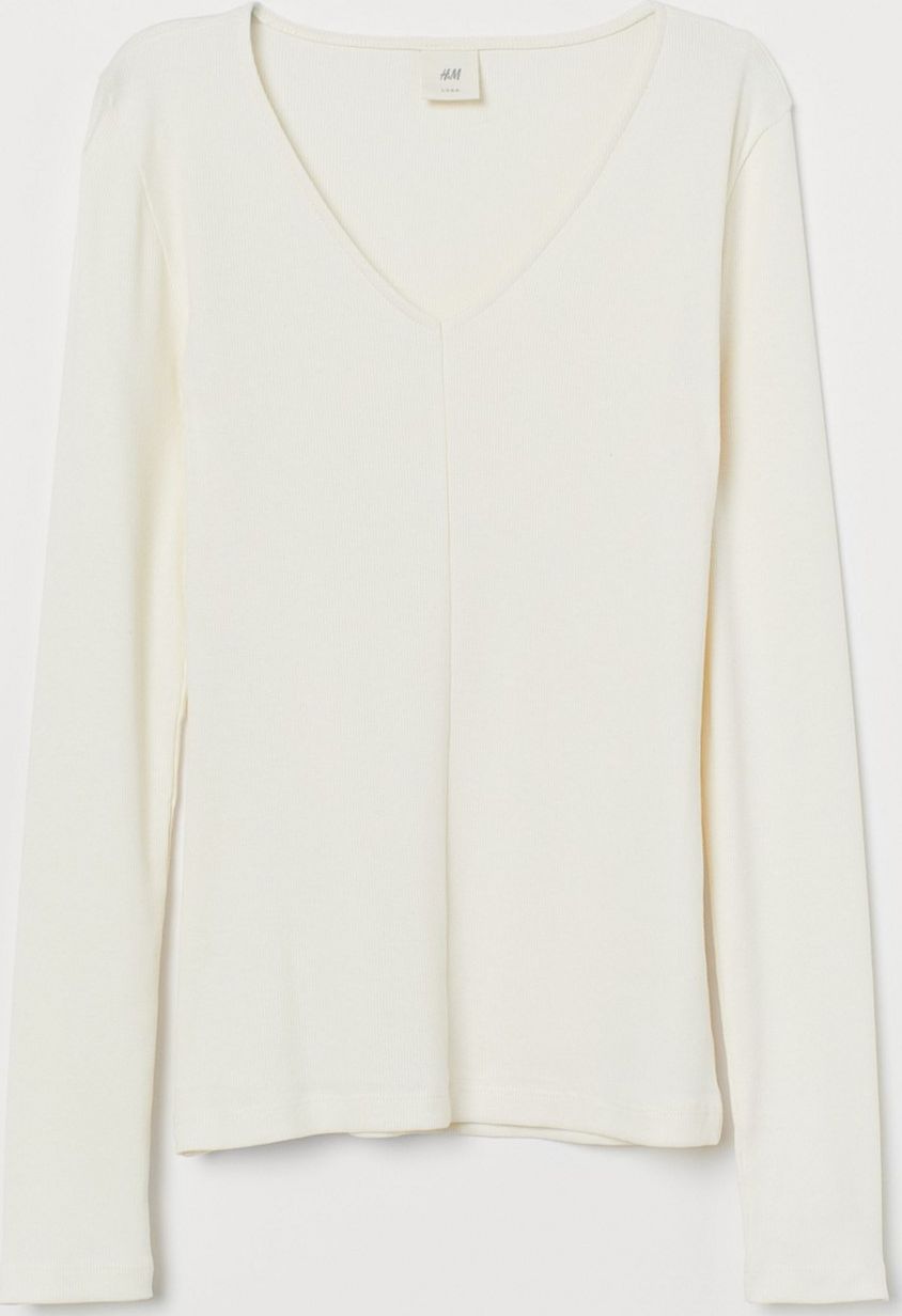 

Лонгслив H&M 797118 XL Белый