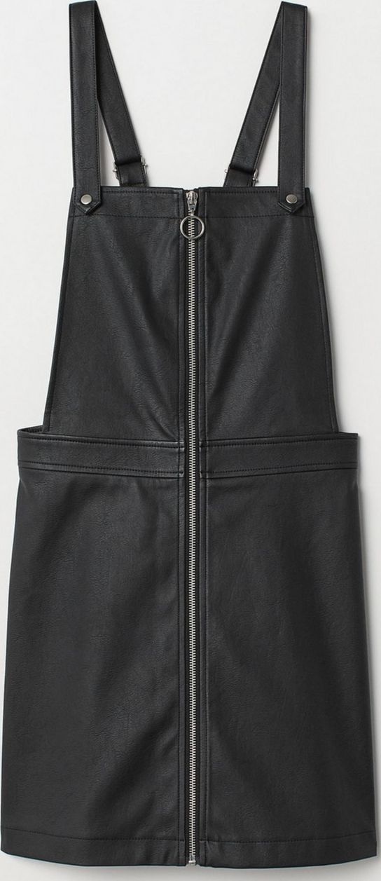 

Сарафан из искусственной кожи H&M 709726 44 Черный