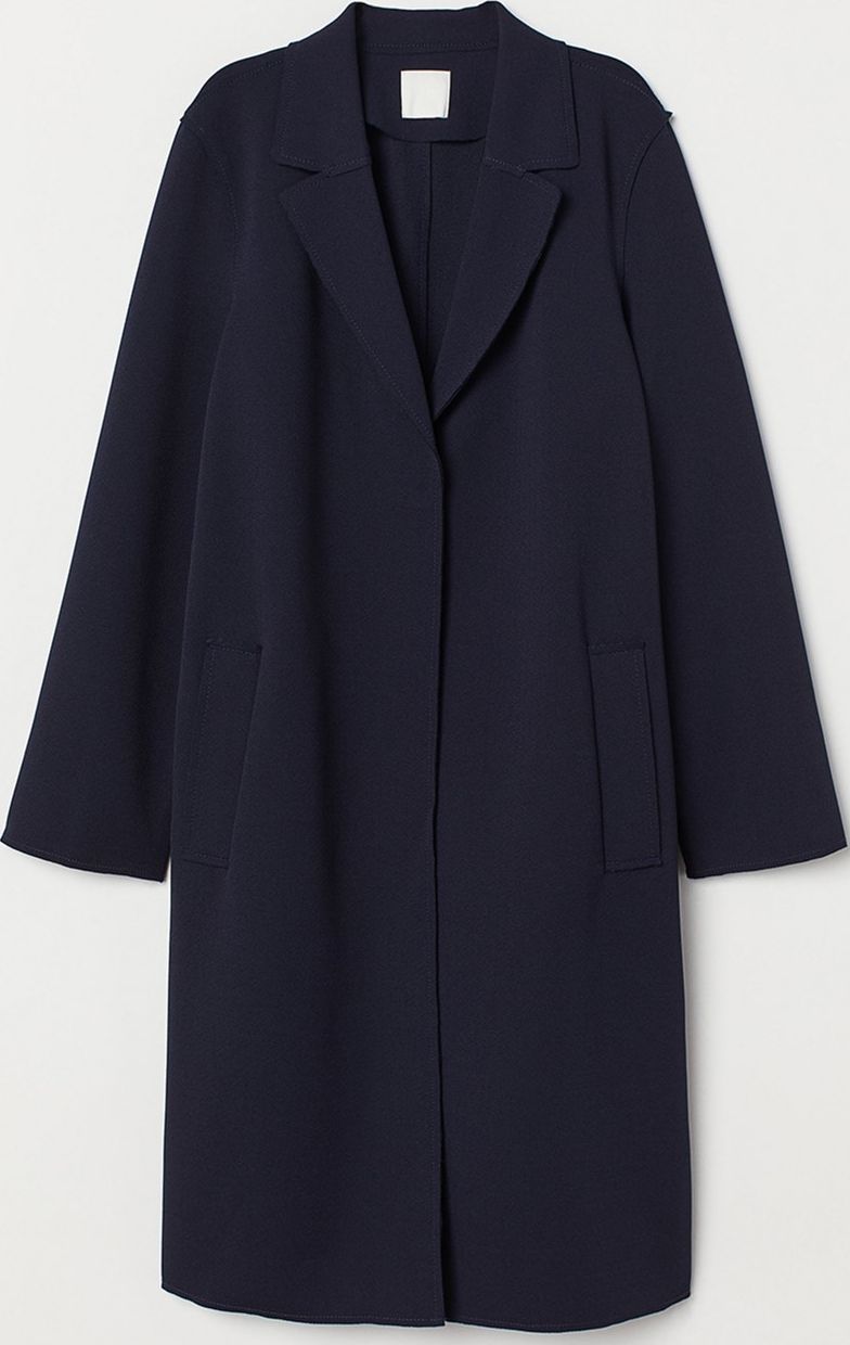 

Пальто H&M 746268 42 Темно-синее