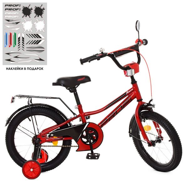 

Детский двухколесный велосипед Profi Y18221(Красный) 18"