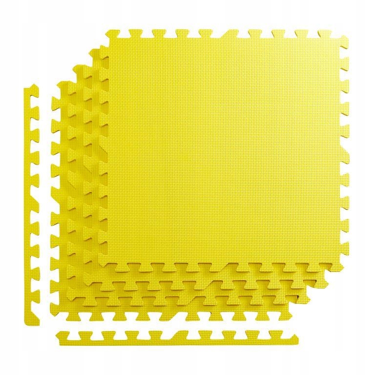 

Мат-пазл (ласточкин хвост) 4FIZJO Mat Puzzle EVA Original 120 x 120 x 1 cм 4FJ0076 Yellow