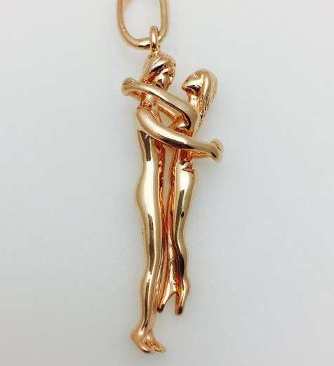 

Кулон для женщины Влюбленная пара Jewelry Fallon 18К