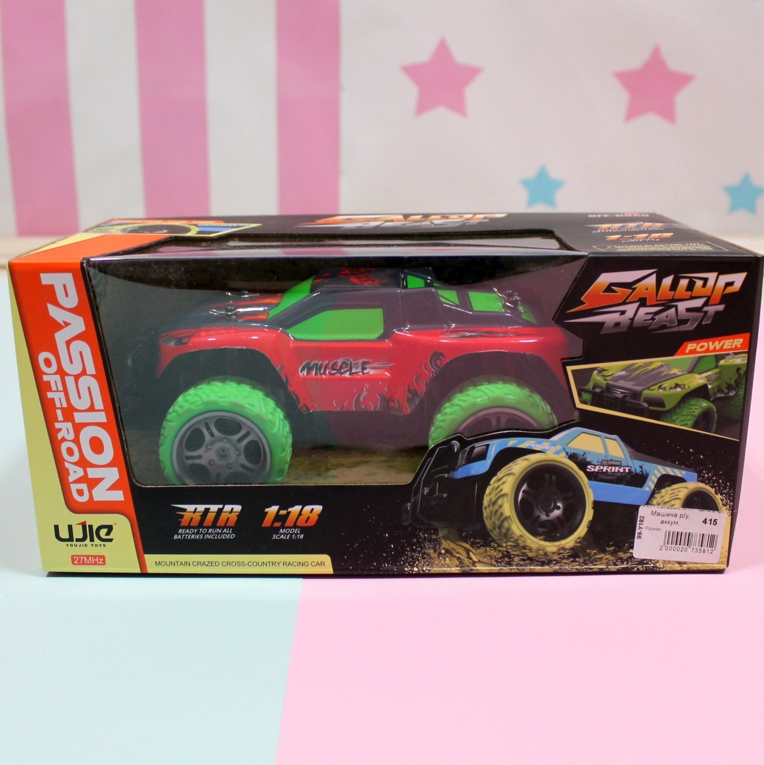

Машина на радиоуправлении Star Toys Factor Co (99-Y182) Красный