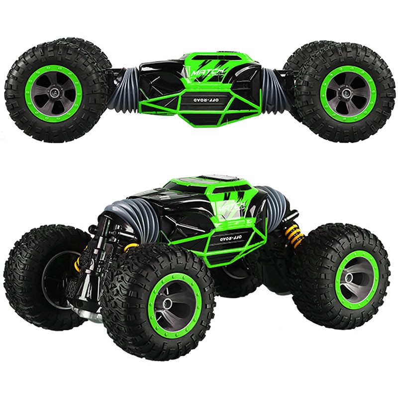 

Машинка внедорожник на пульте управления Hyper Leopard King green