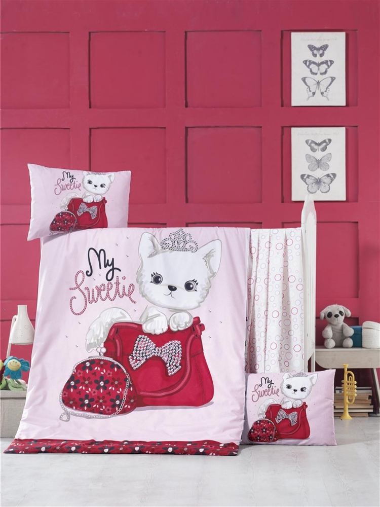 

Комплект постельного белья LIGHTHOUSE детский TINY CAT 100х150/2х35х45