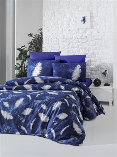 

Комплект постельного белья LIGHTHOUSE ranforce FEATHER 200х220 см/2х50х70 см