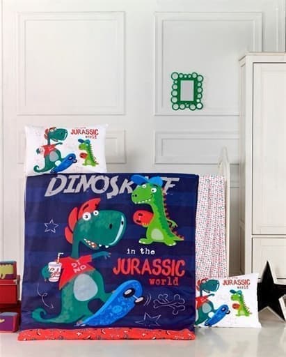 

Комплект постельного белья LIGHTHOUSE детский DINO 100х150/2х35х45