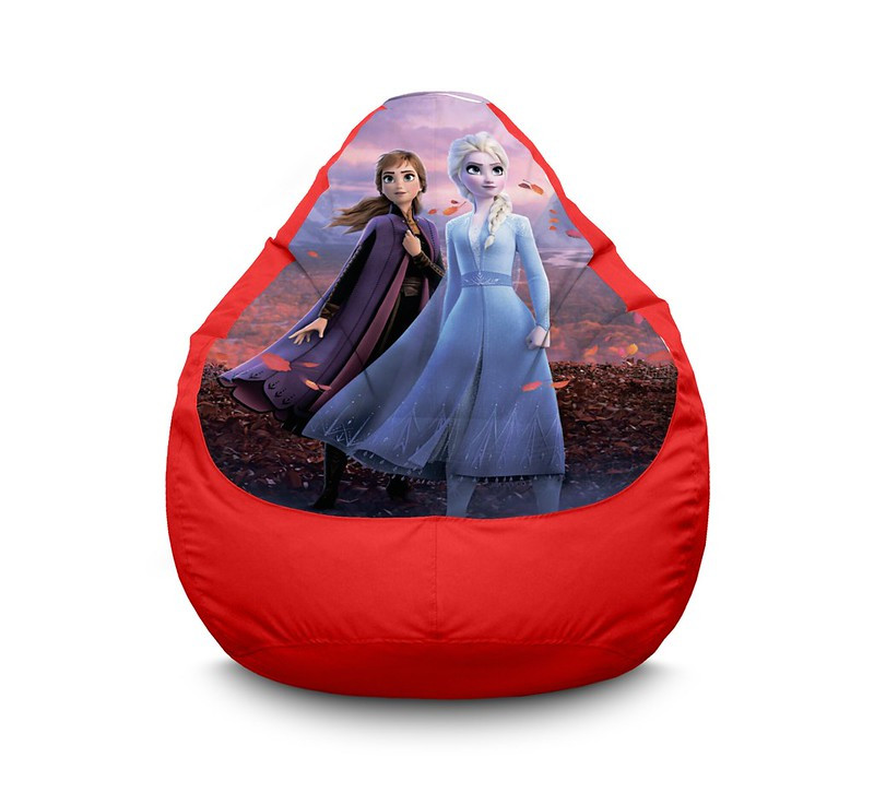 

Кресло мешок iPuff "Frozen. Elsa and Anna" Оксфорд XXXL (100х135 см) Красный