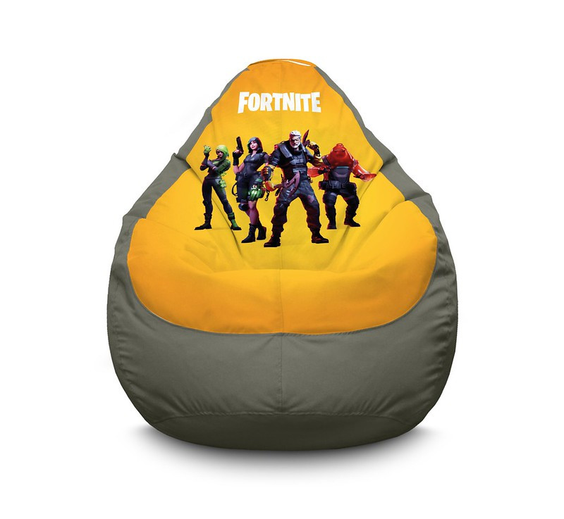 

Кресло мешок iPuff "Fortnite. Deathstroke" Оксфорд XXXL (100х135 см) Серый