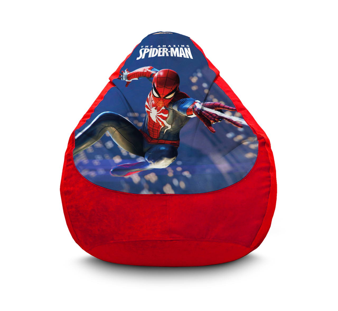 

Кресло мешок iPuff "Spider-Man. Jump" Флок XXL (90х125 см) Красный