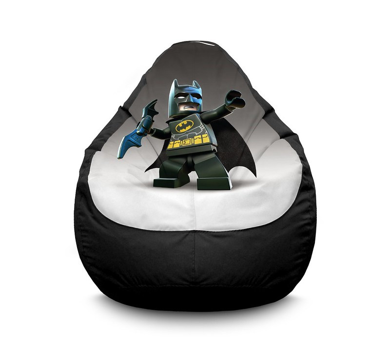 

Кресло мешок iPuff "Lego Batman and batrang. Black" Оксфорд L (70x100 см) Черный