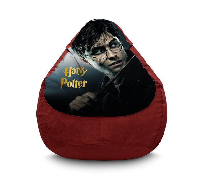 

Кресло мешок iPuff "Harry Potter. Portrait" Флок XL (80x110 см) Коричневый
