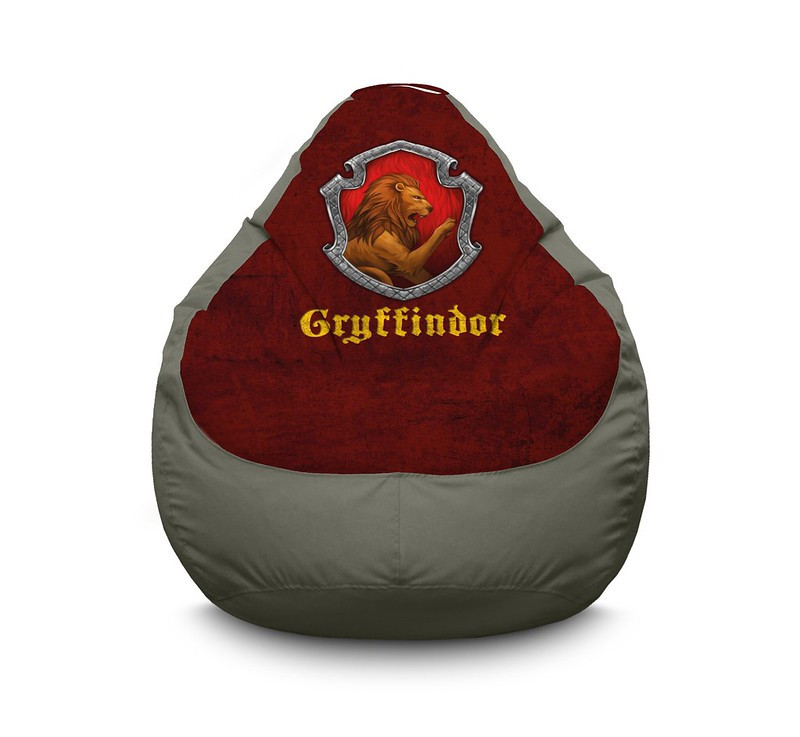 

Кресло мешок iPuff "Harry Potter. Gryffindor" Оксфорд XXL (90х125 см) Серый