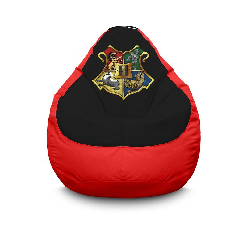 

Кресло мешок iPuff "Harry Potter. Hogwarts School" Оксфорд XXXL (100х135 см) Красный