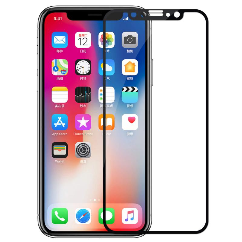 

Защитное 3D стекло NEU Chatel Crystal для Apple iPhone X / XS / 11 Pro Черный