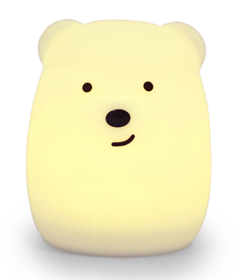 

Детский ночник-игрушка Клик Click Ночные зверушки Медведь 11 см (CLK-G01201)