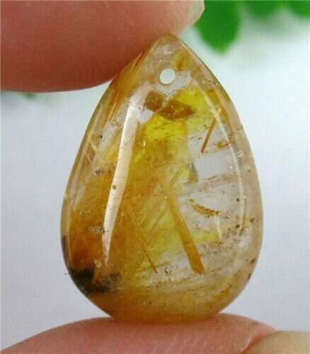 

Подвеска с камнем рутиловый кварц НМ58481