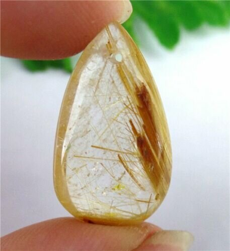 

Подвеска с камнем рутиловый кварц НМ54673