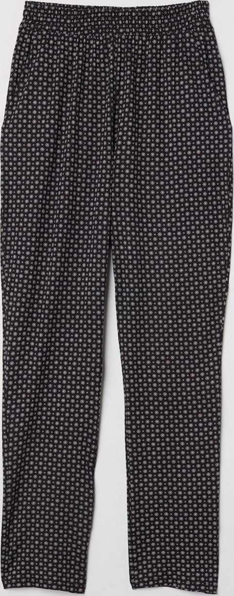 

Брюки H&M 0612075_снежинки XS Черные