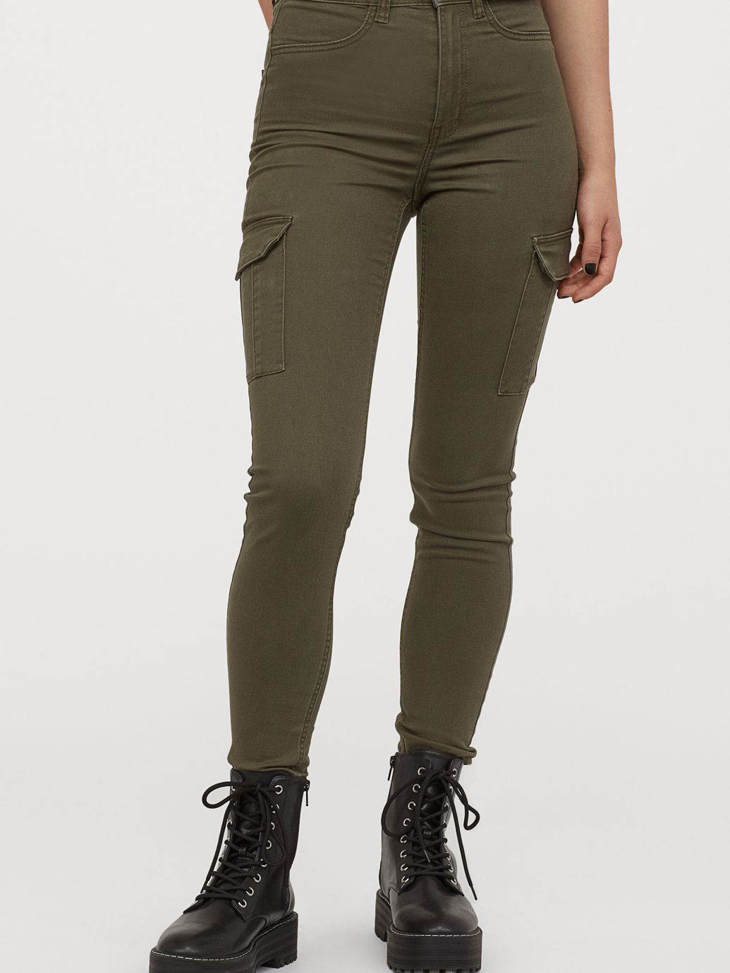 

Брюки H&M 0719530_хаки 42 Хаки