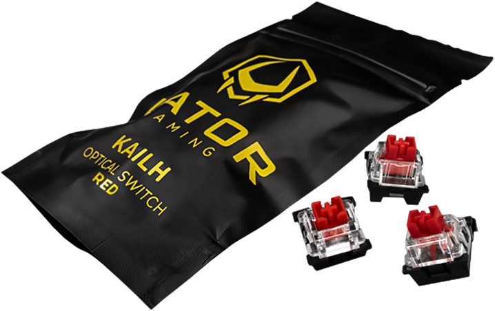 

Набор оптических переключателей Hator Kailh Optical Switch Red (HTS-110)