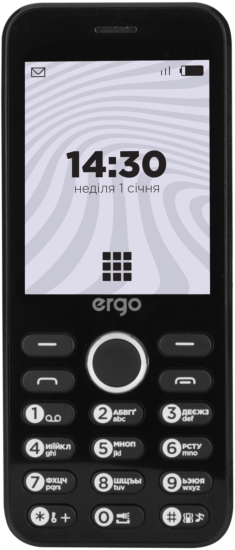 

Мобильный телефон Ergo B281 Dual Sim Black