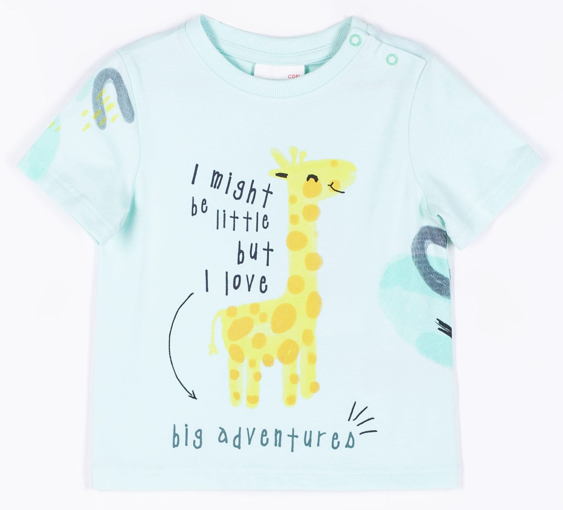 

Футболка Coccodrillo Snuggle Time WC1143202SNU-010 86 см Салатовая