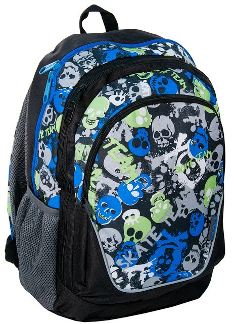 

Молодежный рюкзак PASO 21L черный/серый Ps15-367D