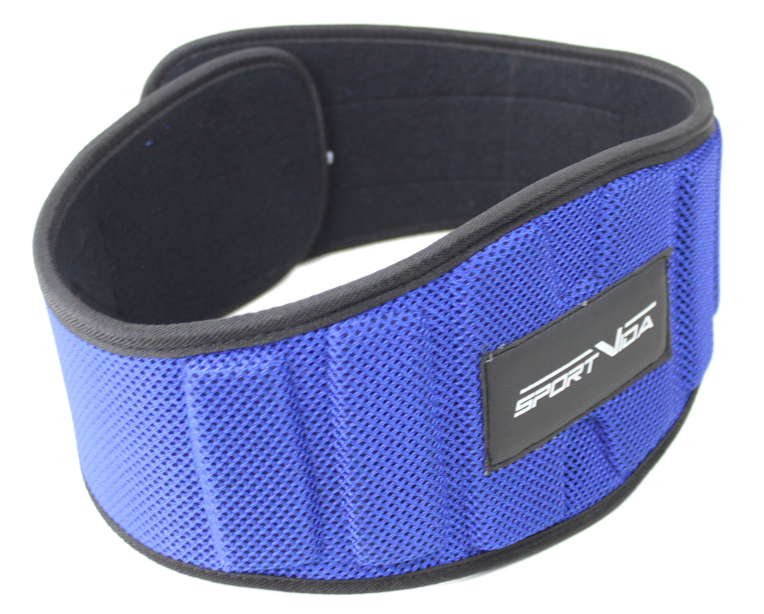 

Пояс для тяжелой атлетики неопреновый SportVida SV-AG0097 Plus (XXL) Blue