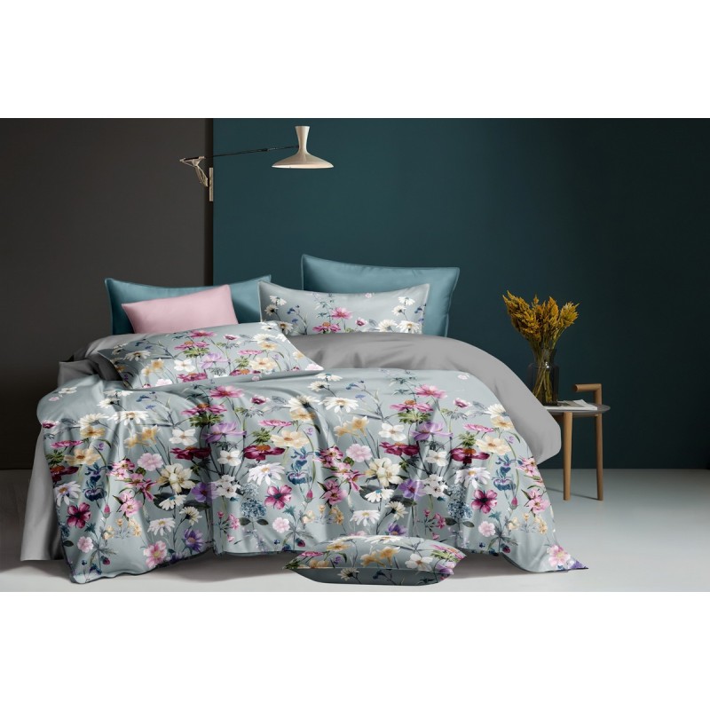 

Хлопковое постельное белье Beautiful flowers SoundSleep сатин евро