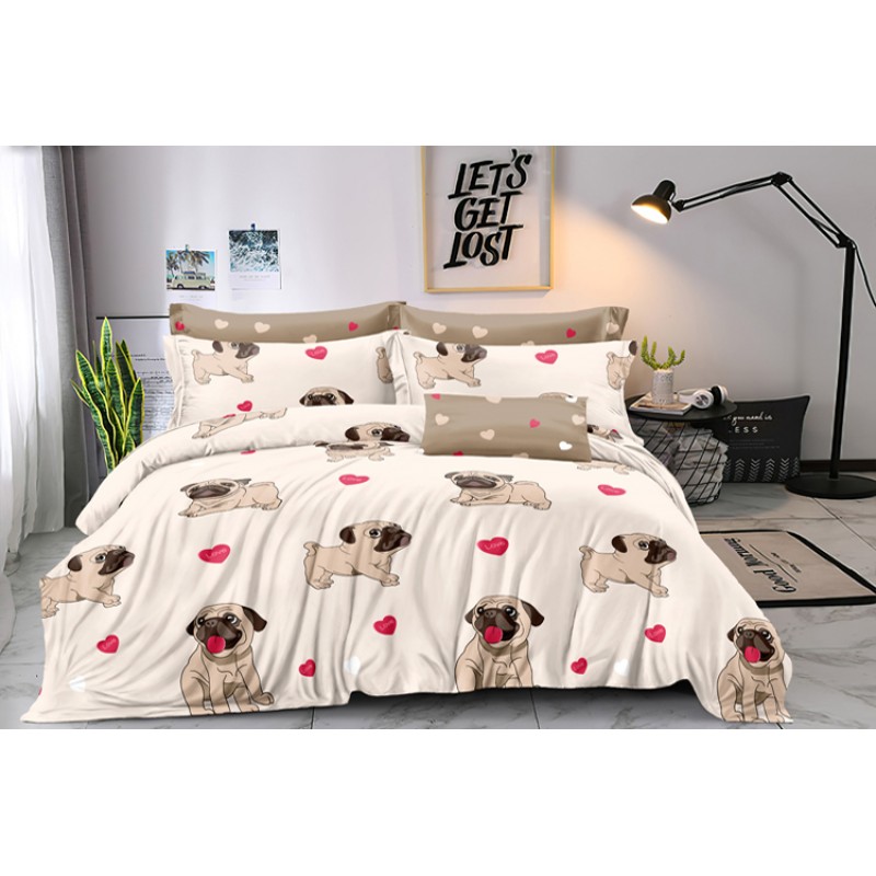 

Подростковый комплект постельного белья Funny dogs SoundSleep бязь полуторный