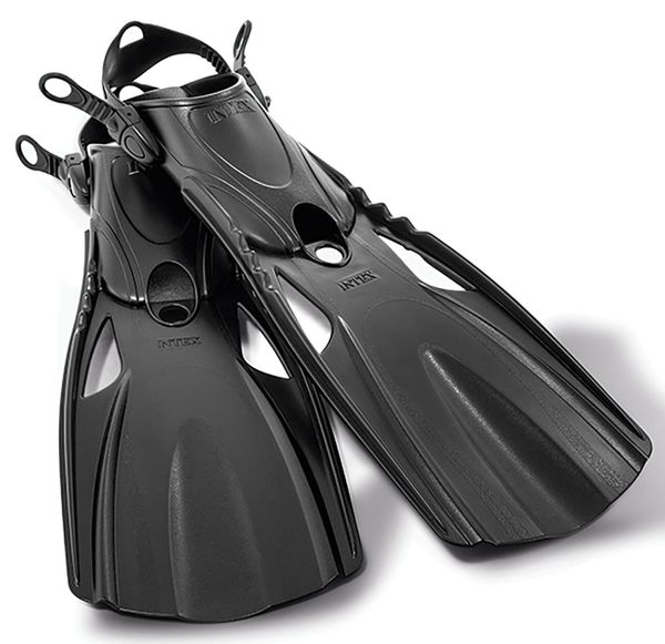 

Ласты для плавания Intex 55634 Medium Super Sport Fins (38-40) Черные