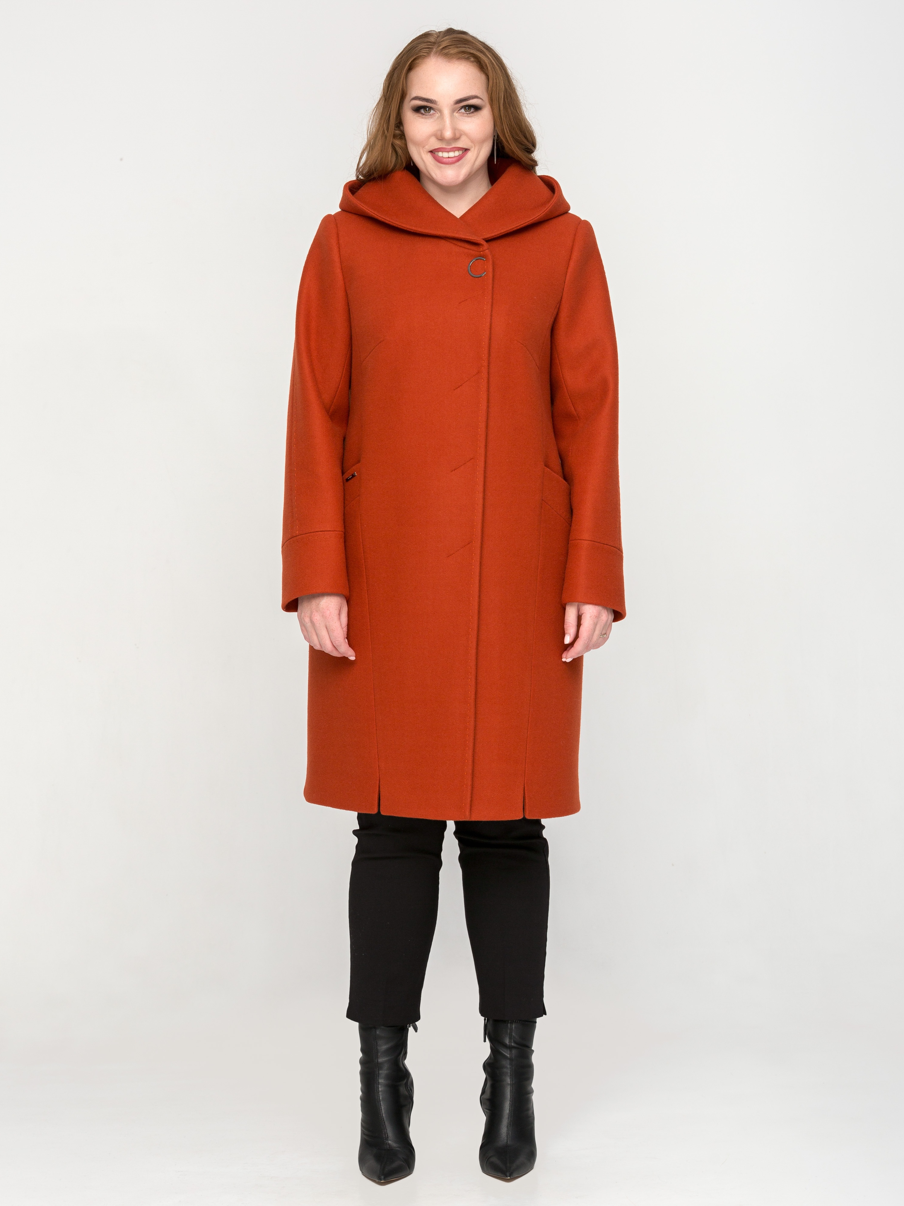

Пальто Mangust 2178-09 52 Терракотовое