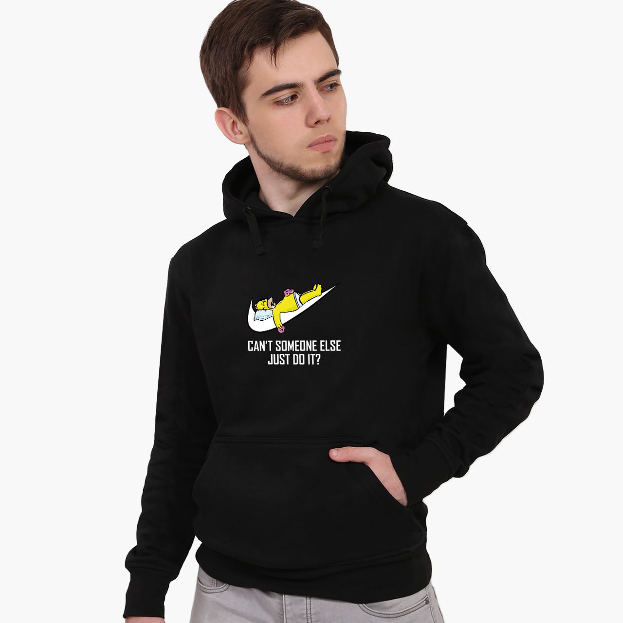 

Худи мужской Гомер Симпсоны (Homer Simpsons) (9225-2043) Черный S