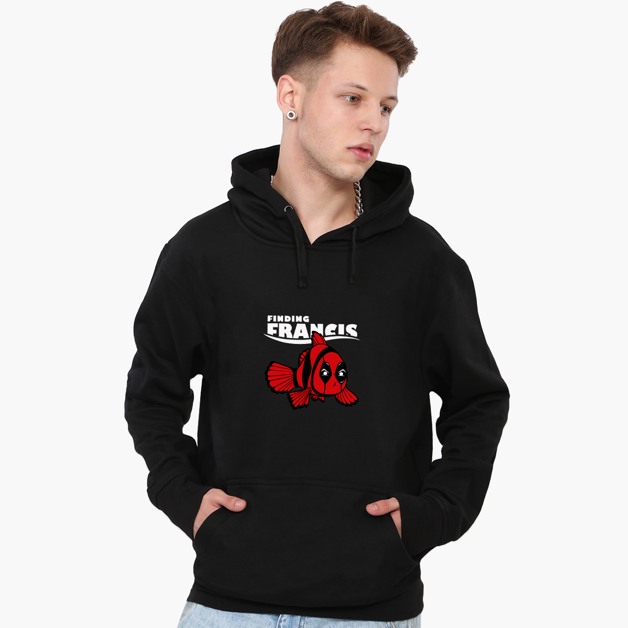 

Худи мужской Дедпул (9225-1992) Черный L