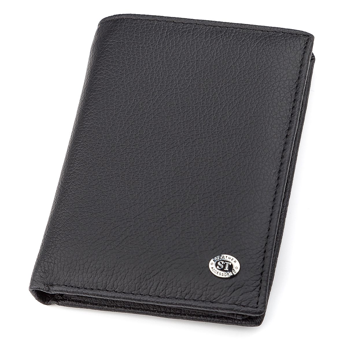 

Мужской бумажник ST Leather (ST-2) Черный, Черный STLthr18350