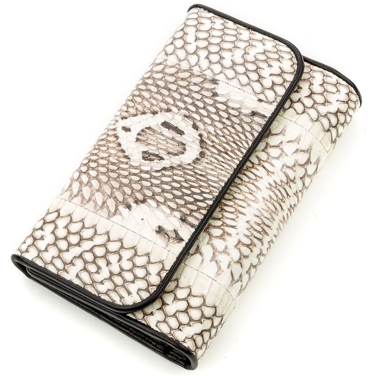

Вертикальный кошелек SNAKE LEATHER из натуральной кожи питона Серый, Серый xtclthr18545